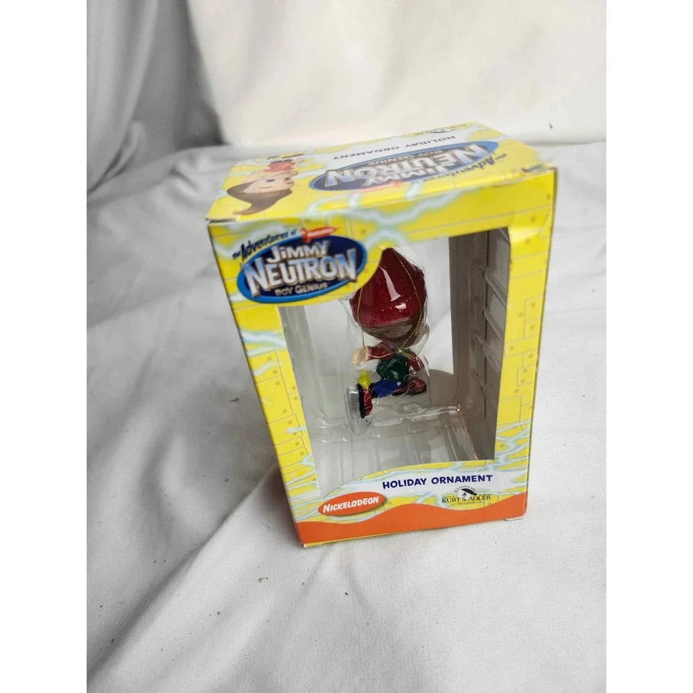 Jimmy Neutron Boy Genius Holiday Ornament Kurt S Adler Nickelodeon 2003 ZTR1005